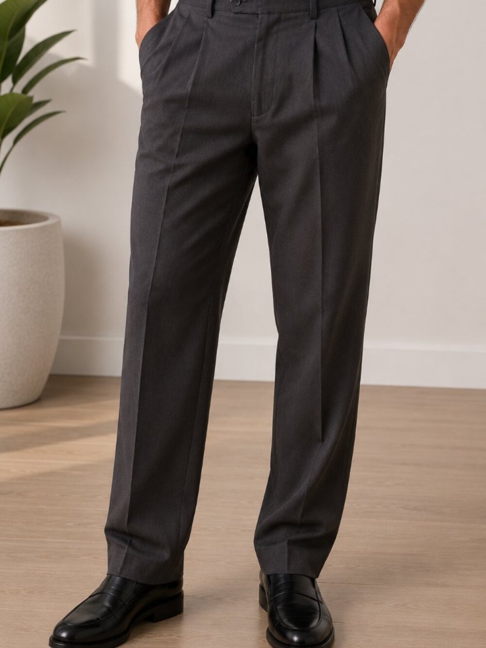 Mike Weir Golf Collection Men's 34x30 Black Corduroy Pants Casual PGA Golf